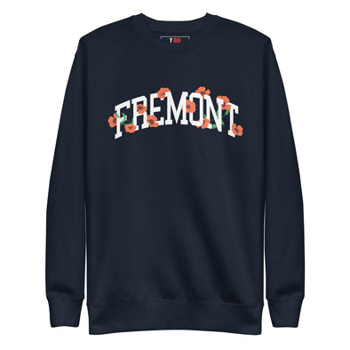 Fremont Poppy Crewneck sweatshirt